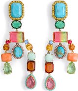 Kurt Geiger London Mixed Chandelier Drop Earrings