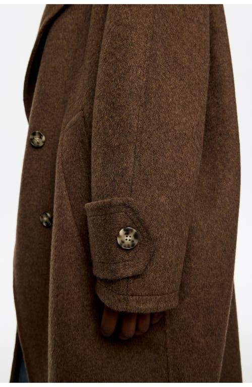 Bimba Y Lola Double-face Maxi Lapel Coat In Multi