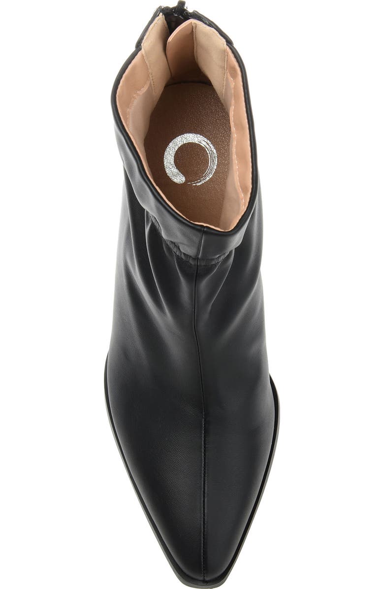 Journee Collection Heddy Vegan Leather Bootie, Alternate, color,