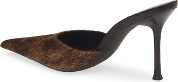 Robyn Genuine Calf Hair Pointed Toe Mule