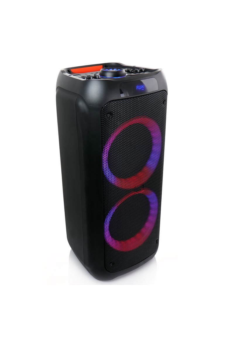 Dual 8 Inch Bluetooth Wireless Portable Party Speaker, Alternate, color, Black