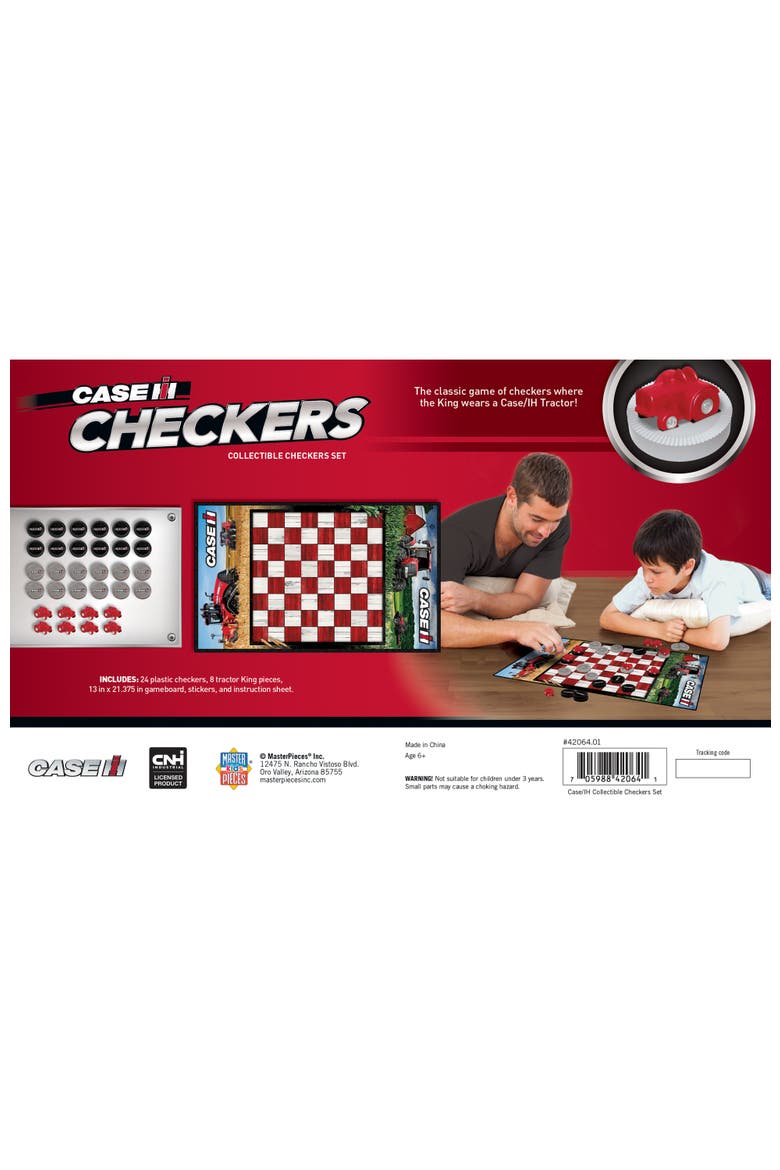 CASE IH Checkers Board Game, Alternate, color, Multicolor