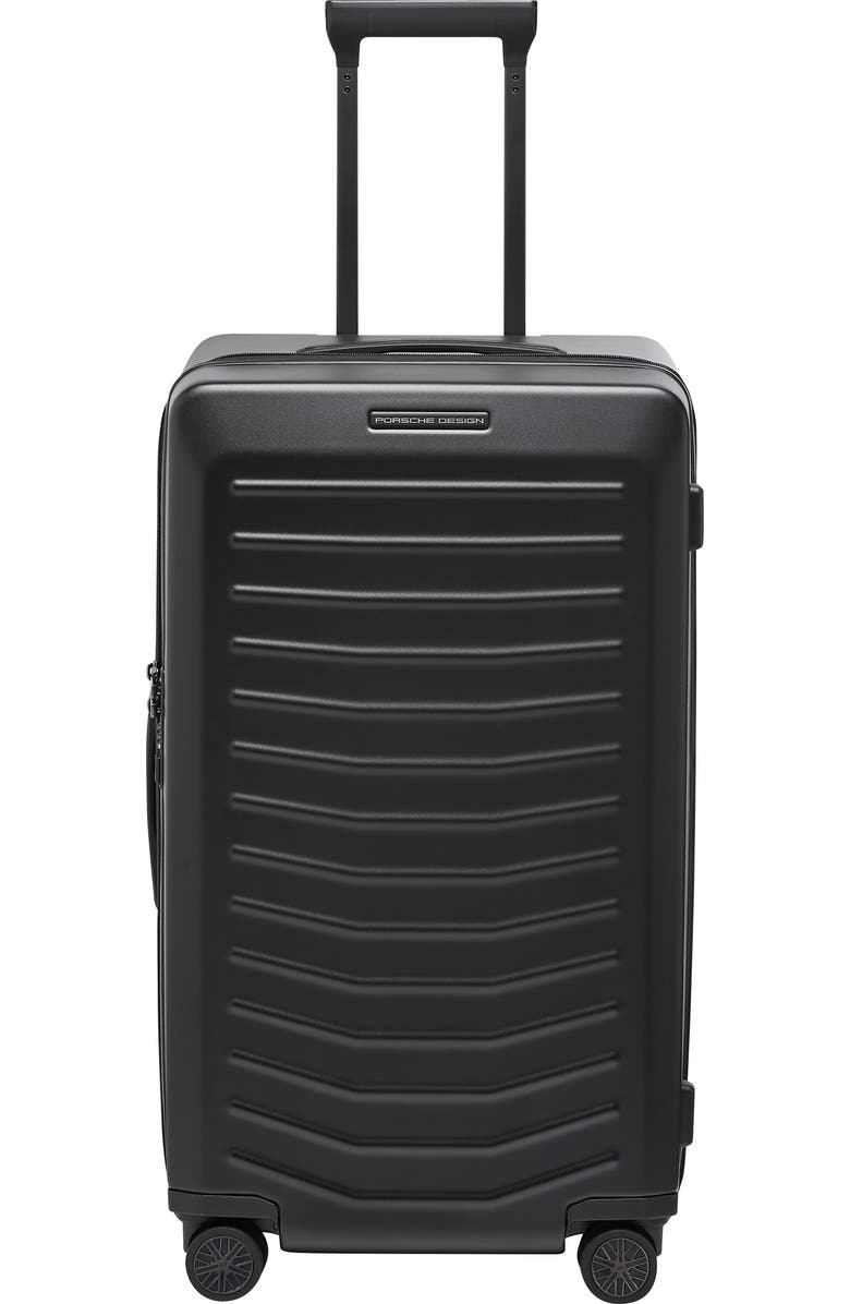 Porsche Design Roadster 29 Trunk Spinner Large Suitcase, Main, color, Matte Black