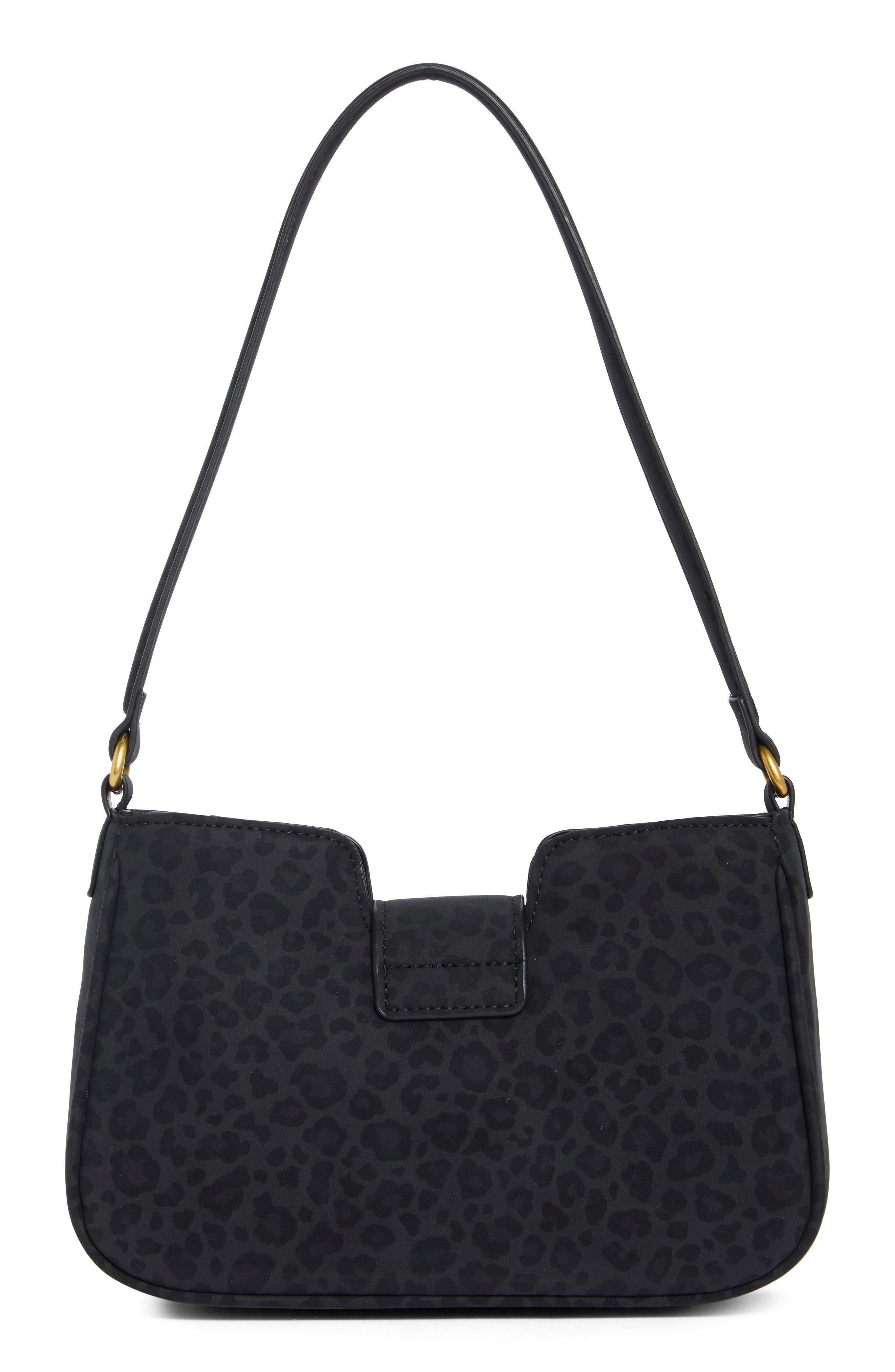 Tahari Mini Shoulder Bag, Alternate, color, Black
