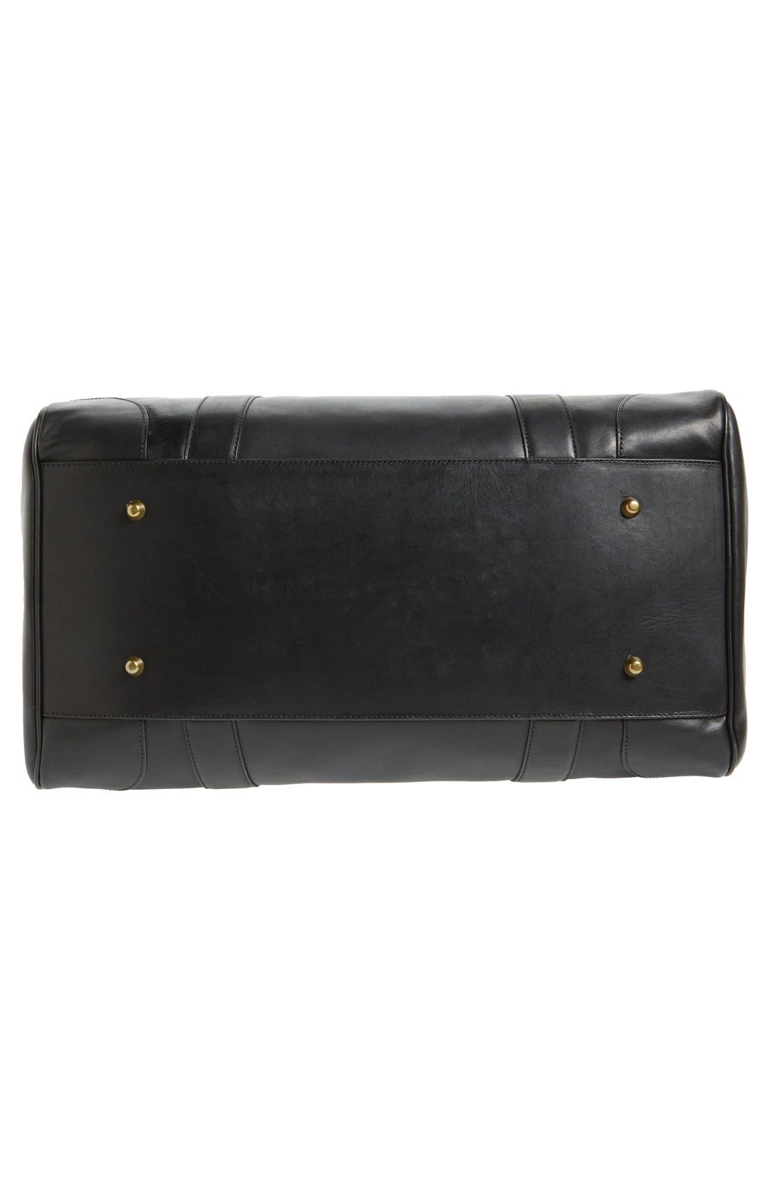 Polo Ralph Lauren Leather Duffel Bag, Alternate, color, 