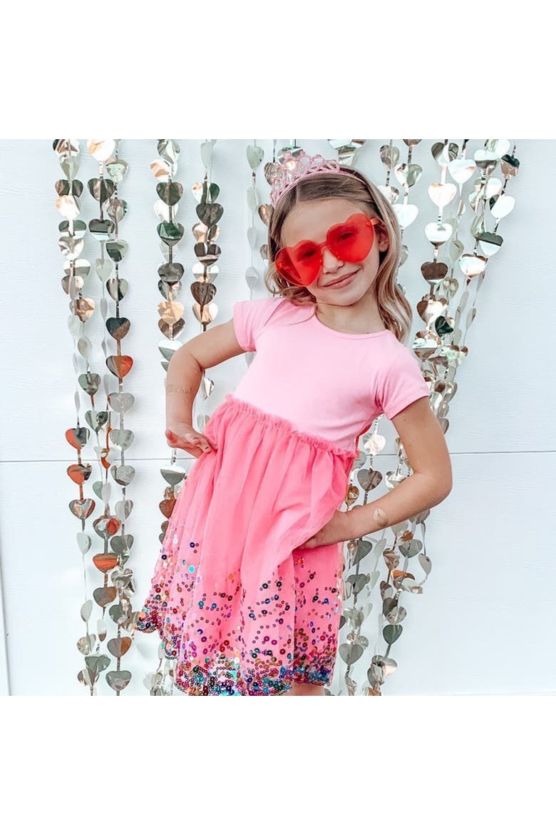 Pink Tiara Headband, Alternate, color, Pink