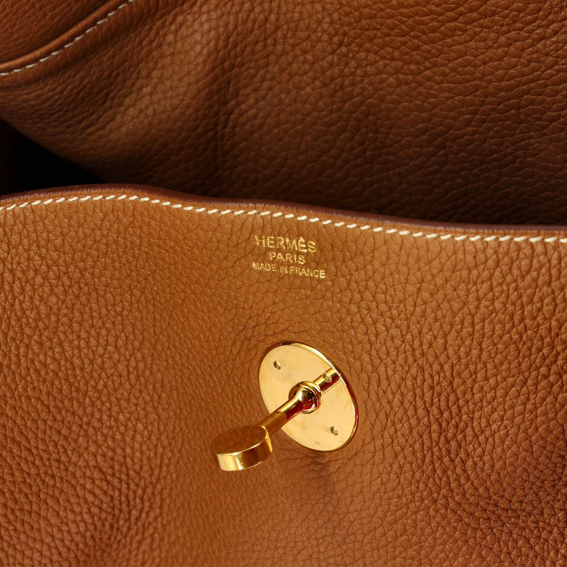 Pre-Owned Hermes Lindy Bag Clemence 34, Alternate, color, Gold