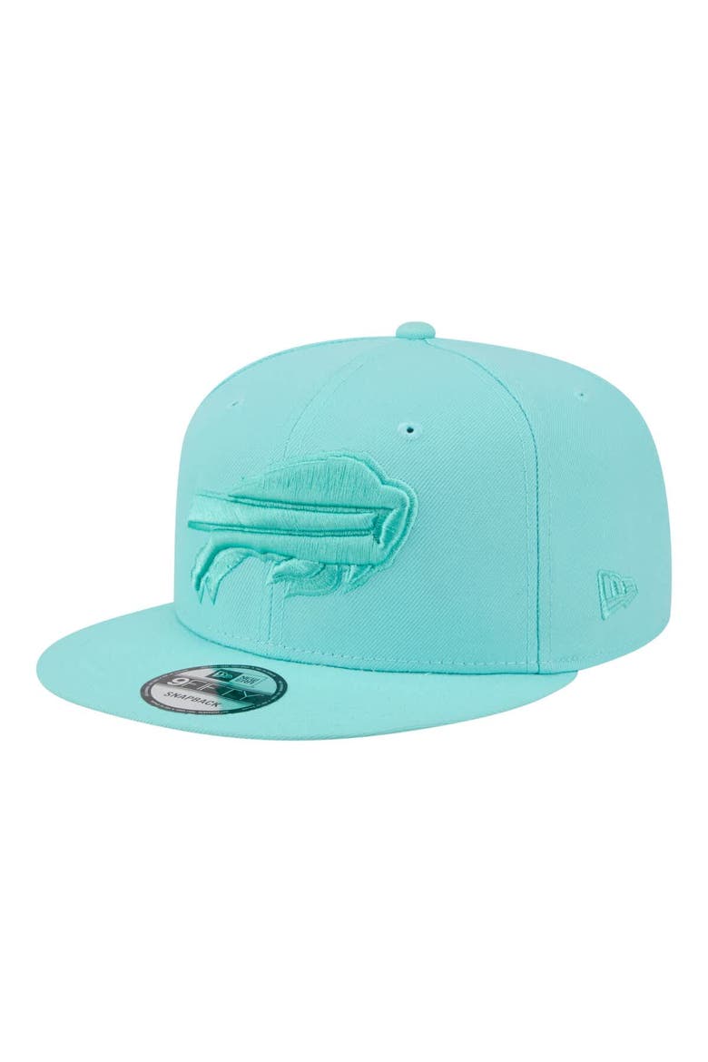 Men's New Era  Turquoise Buffalo Bills Colorpack 9FIFTY Snapback Hat, Main, color, Turquoise