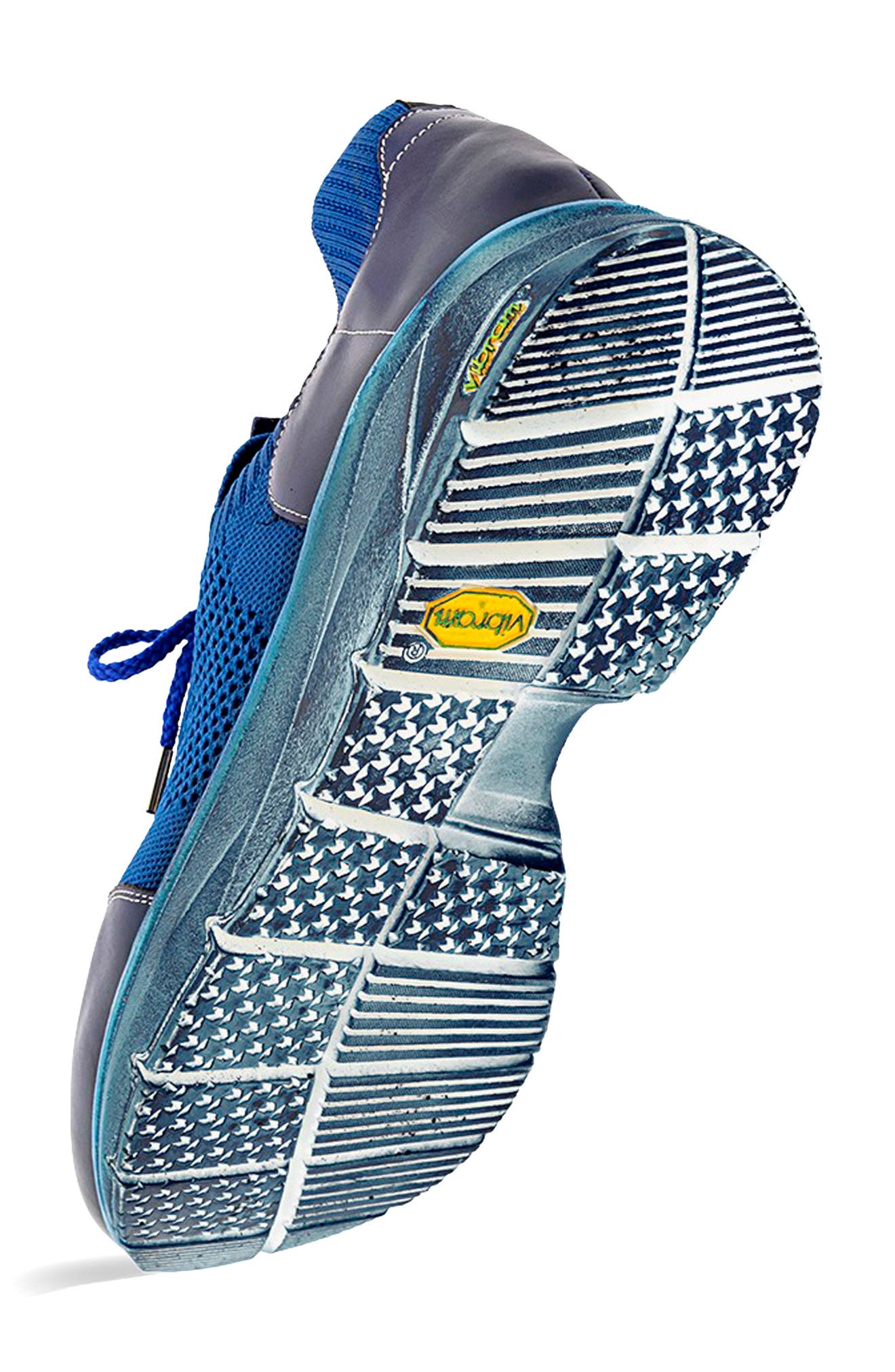 Piedra Knit Sneaker, Alternate, color, BLUE
