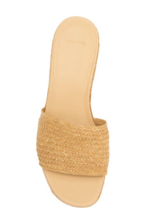 Vince Margo Slide Sandal In Yellow