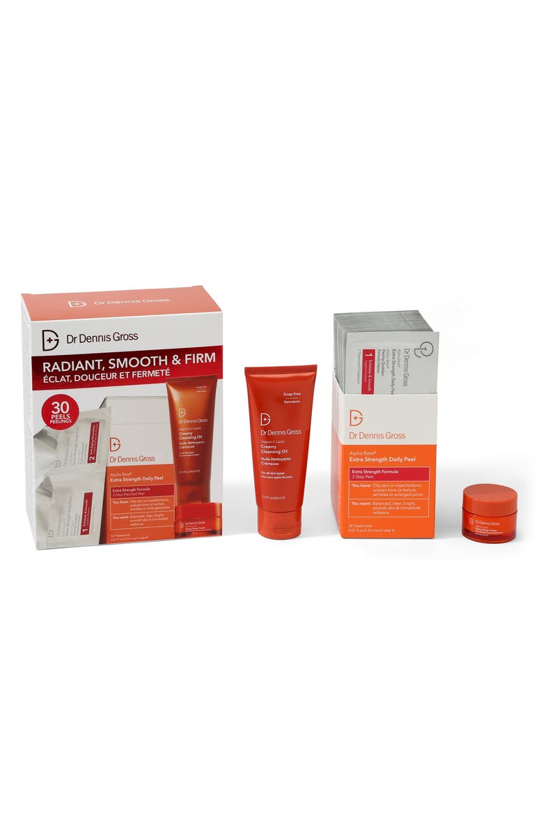 Dr. Dennis Gross Skincare Radiant, Smooth & Firm Skin Care Set $130 Value, Main, color, 