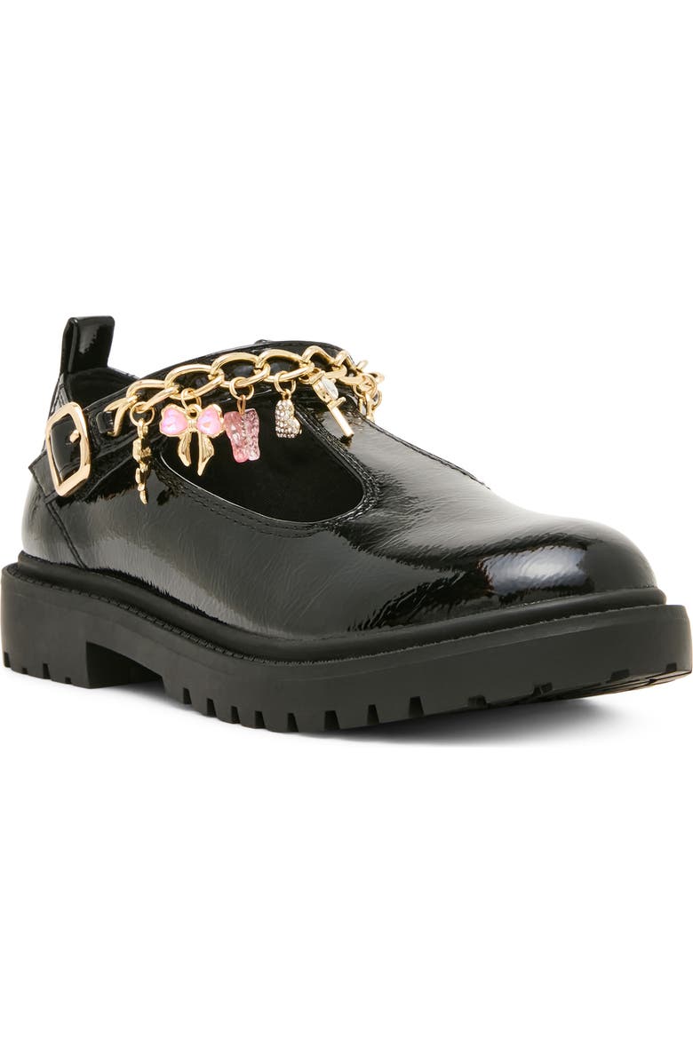 Steve Madden Kids' JLUNDIN Faux Leather Mary Jane, Main, color, Black