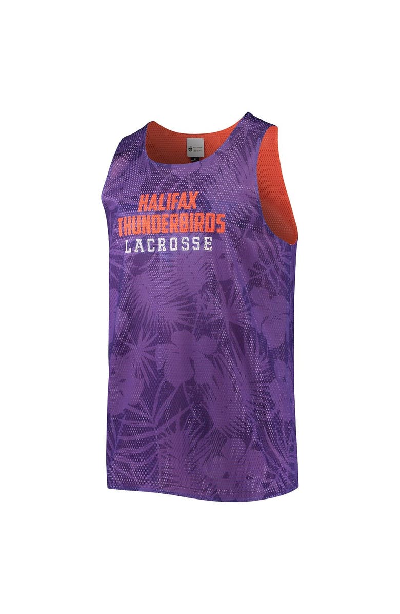 FOCO Men's FOCO Purple/Orange Halifax Thunderbirds Reversible Mesh Tank Top, Alternate, color, Purple
