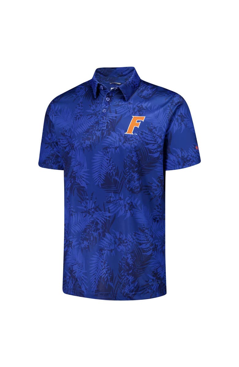 Columbia Men's Columbia Royal Florida Gators PFG Super Terminal Tackle<sup>™</sup> Omni-Shade<sup>™</sup> Bangalows Polo, Alternate, color, Royal