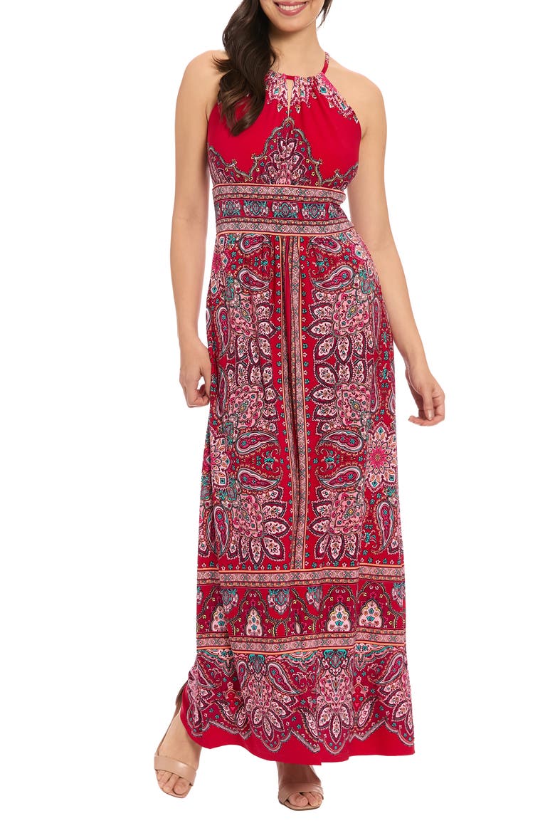 Morris Maxi Dress, Main, color, FUCHSIA/ PINK