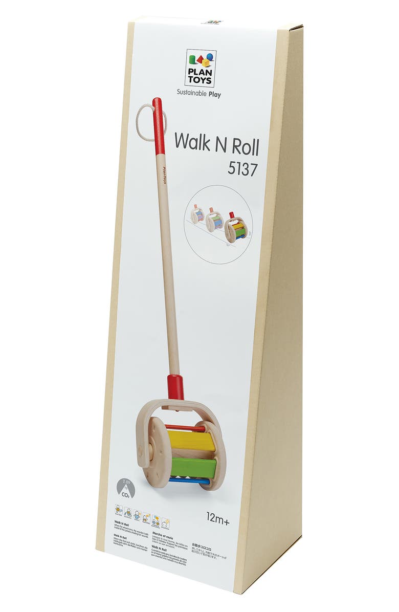 PlanToys<sup>®</sup> Walk N Roll Toy, Alternate, color, Assorted