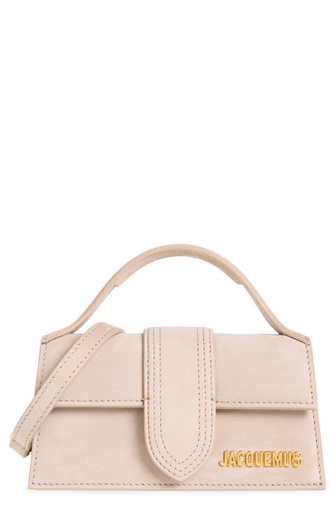 Le Bambino Leather Top Handle Bag