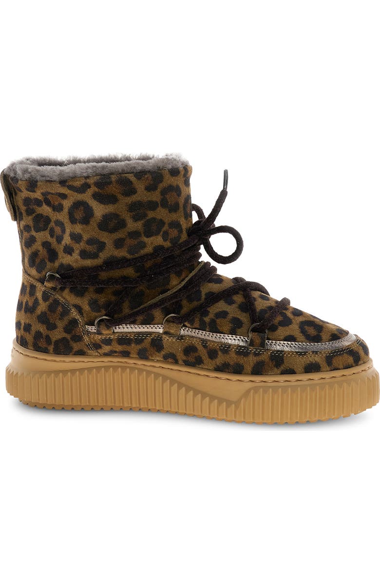 Voile Blanche Cortina Genuine Shearling Bootie, Alternate, color, Brown