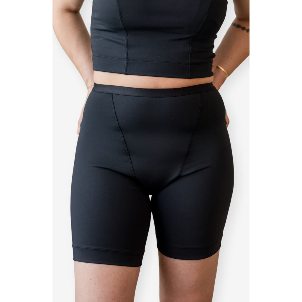 Davin & Adley Mia Maternity And Postpartum Recovery Underwear, Boxer Short In Black
