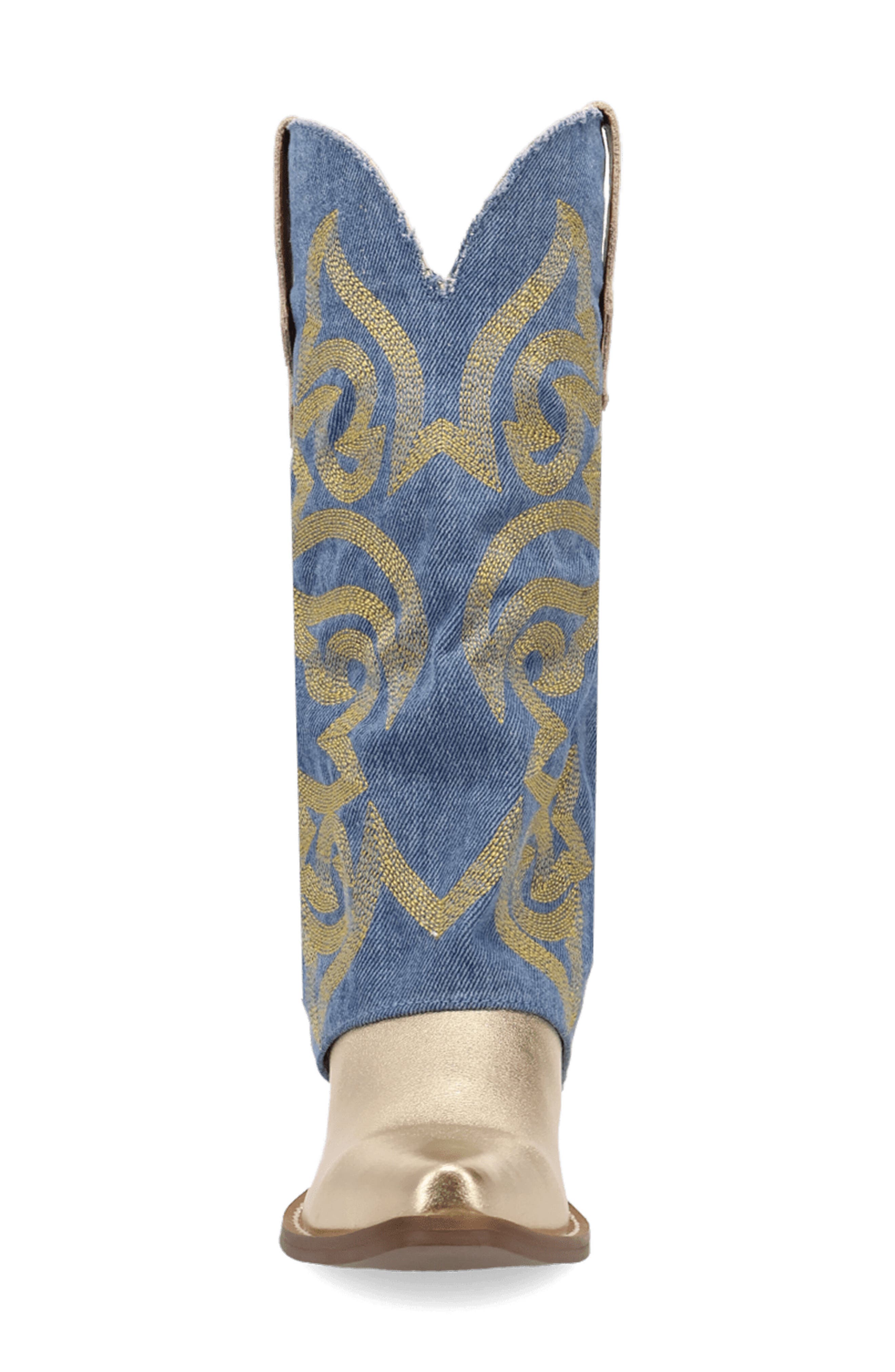 Southern Sass Western Boot, Alternate, color, GOLD