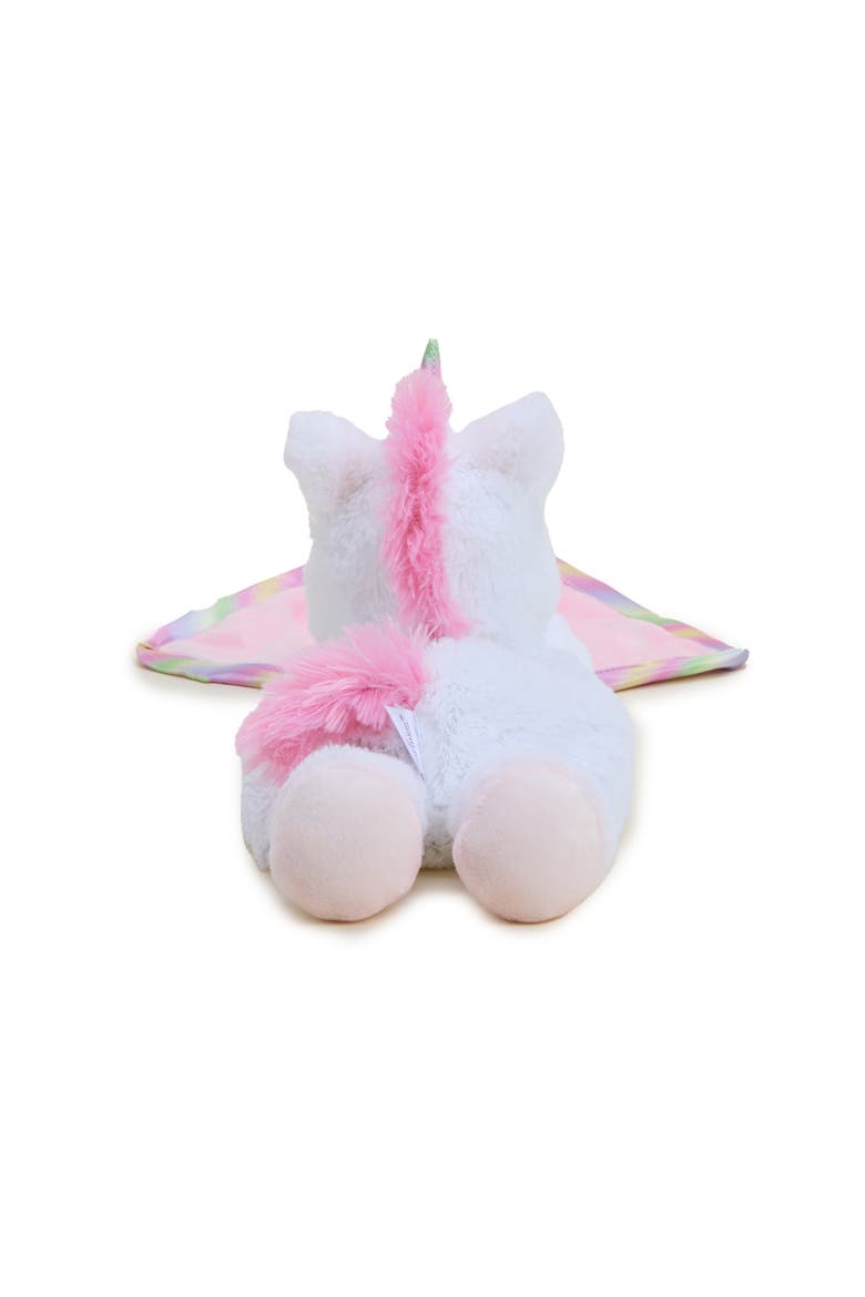 Unicorn Blanket Plush Toy, Alternate, color, Light Pastel Pink