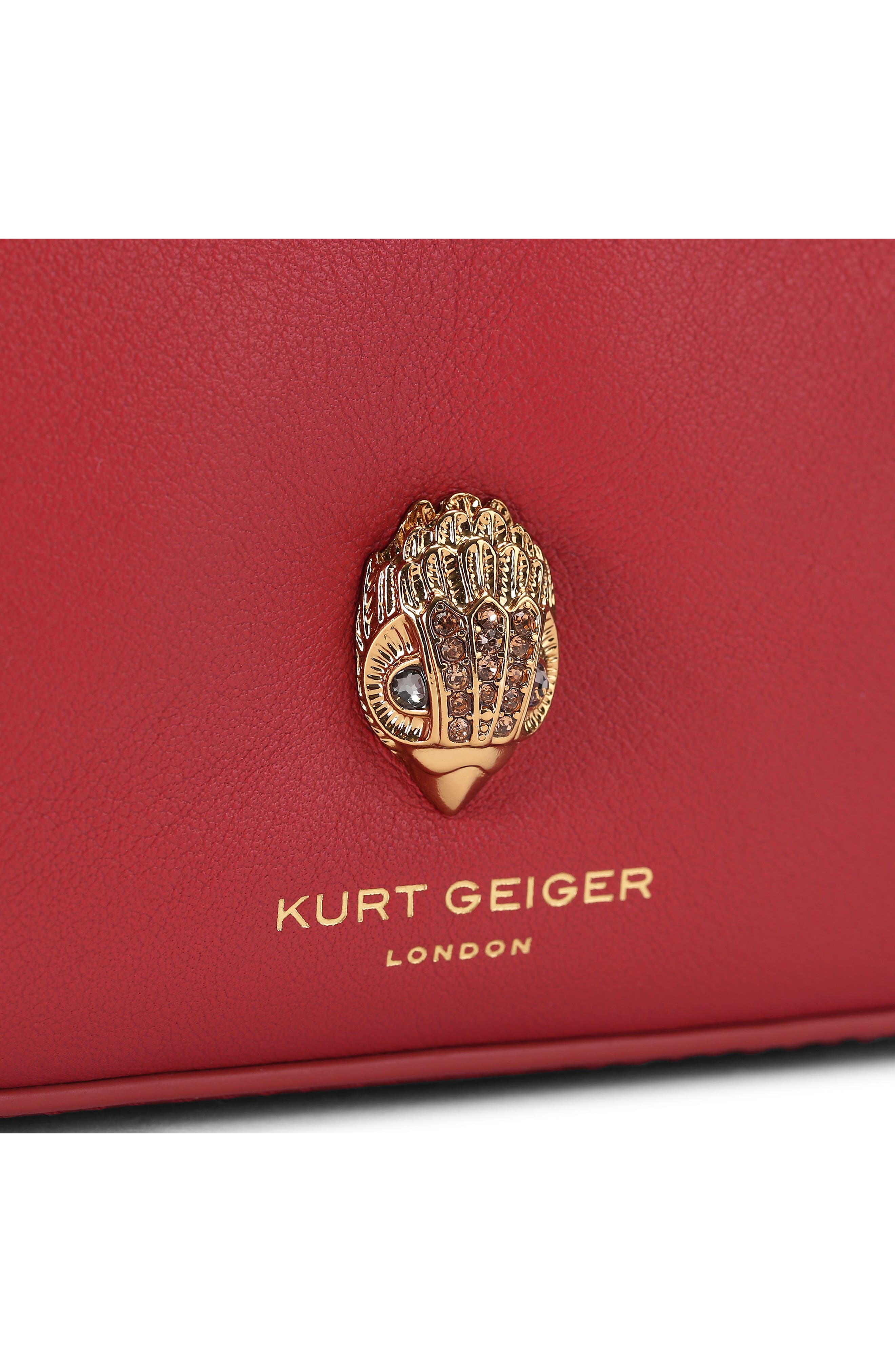 Kurt Geiger London Sloane Leather Hobo Crossbody Bag, Alternate, color, 