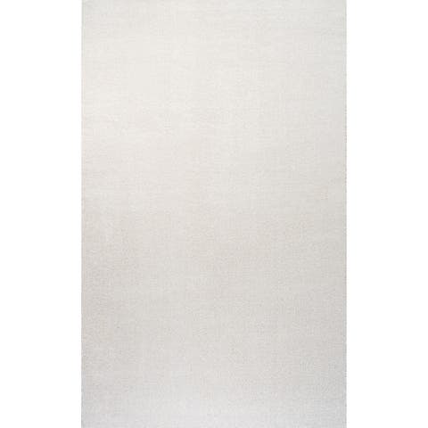Haze Solid Low-Pile Area Rug