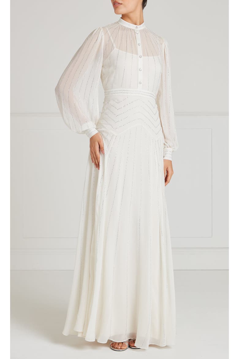 Villanelle Dress, Alternate, color, Ivory