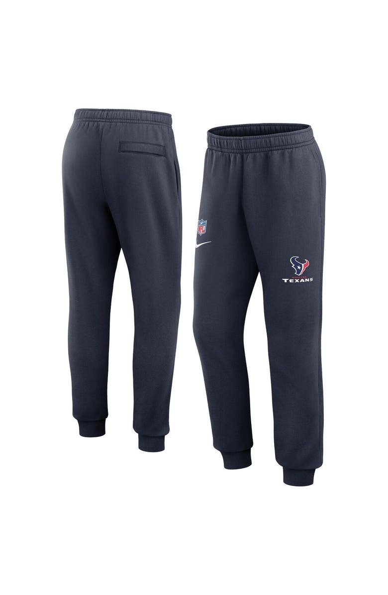 Nike Men's Nike Navy Houston Texans 2023 Sideline Club Jogger Pants, Main, color,