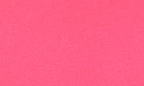 Comme Des Garçons Super Fluo Leather Line Zip Pouch In Pink