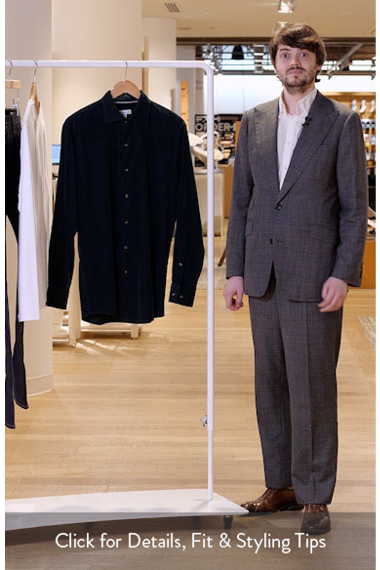 Cotton & Cashmere Corduroy Button-Up Shirt video