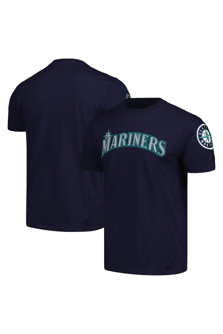 Men's Pro Standard Navy Seattle Mariners Team Logo T-Shirt, Main, color, Navy