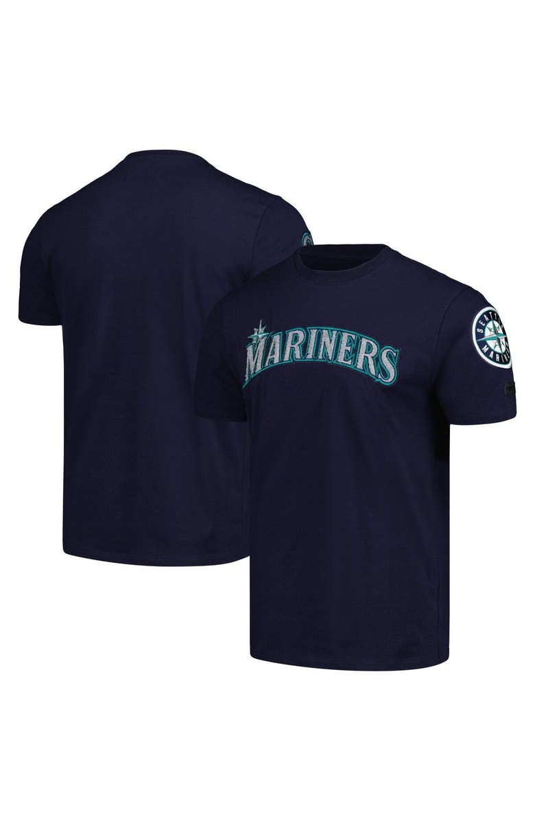PRO STANDARD Men's Pro Standard Navy Seattle Mariners Team Logo T-Shirt, Main, color, Navy