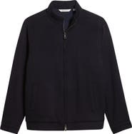 Peter Millar Crown Crafted Flex Merino Wool Bomber Jacket