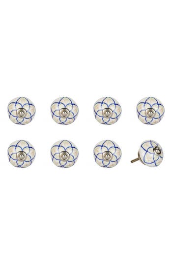 Kinetic 8-pack Knobs In Blue Star