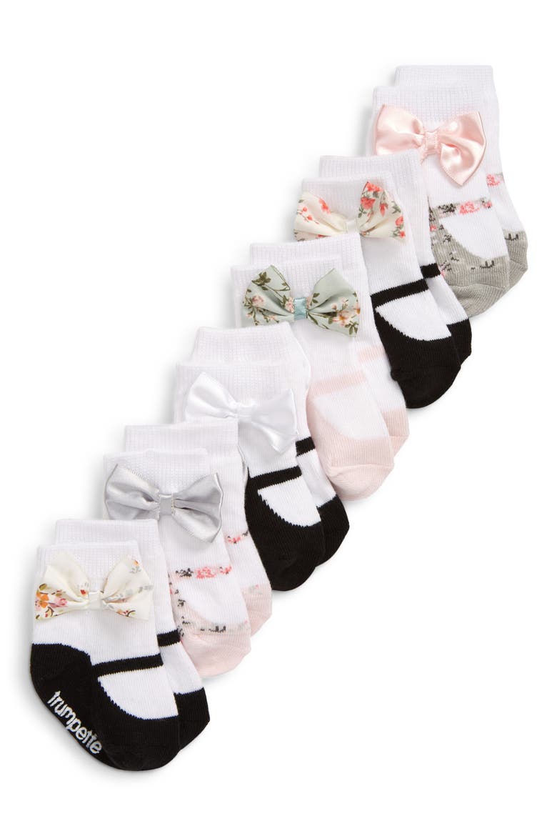 Mille Assorted 6-Pack Socks, Alternate, color, BLACK