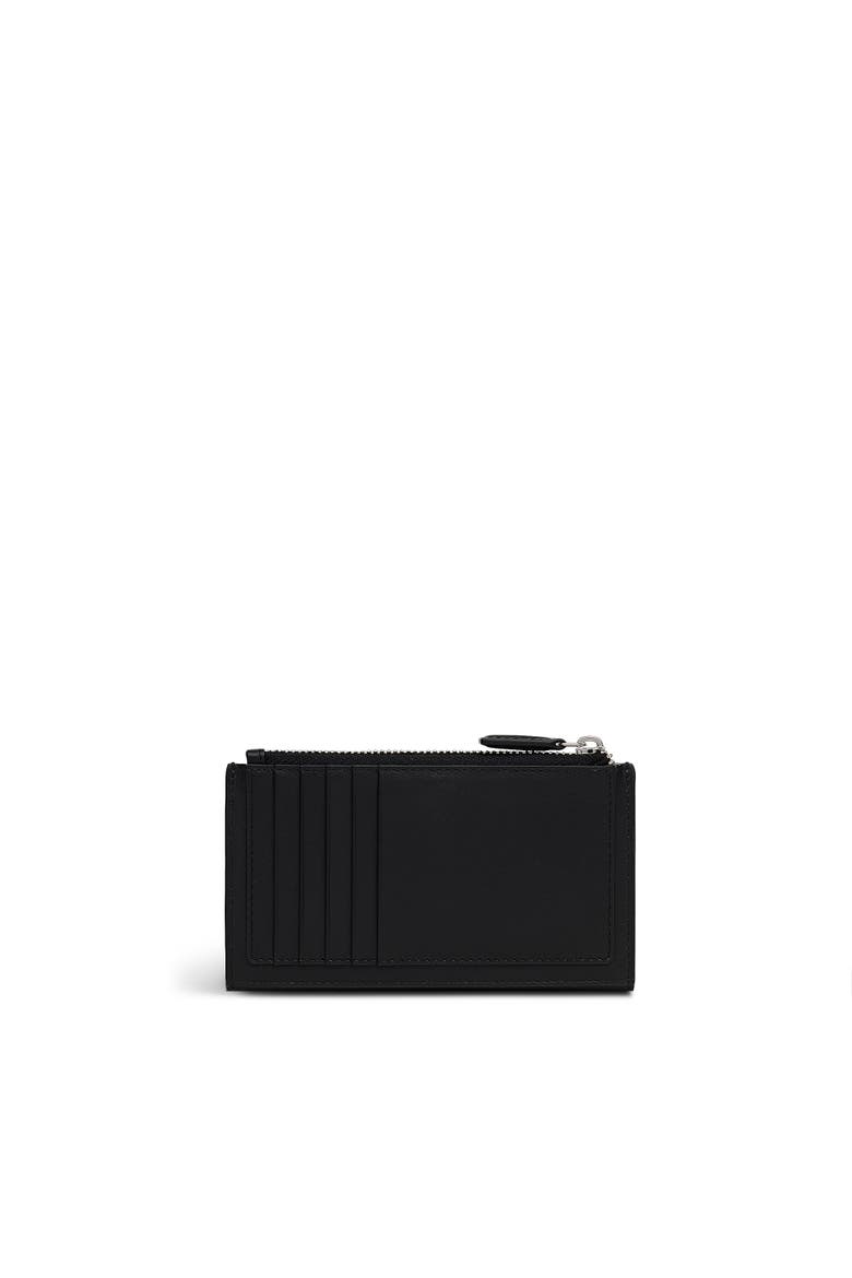 Coin Street - Stud Medium Ziptop Wallet, Alternate, color, Black