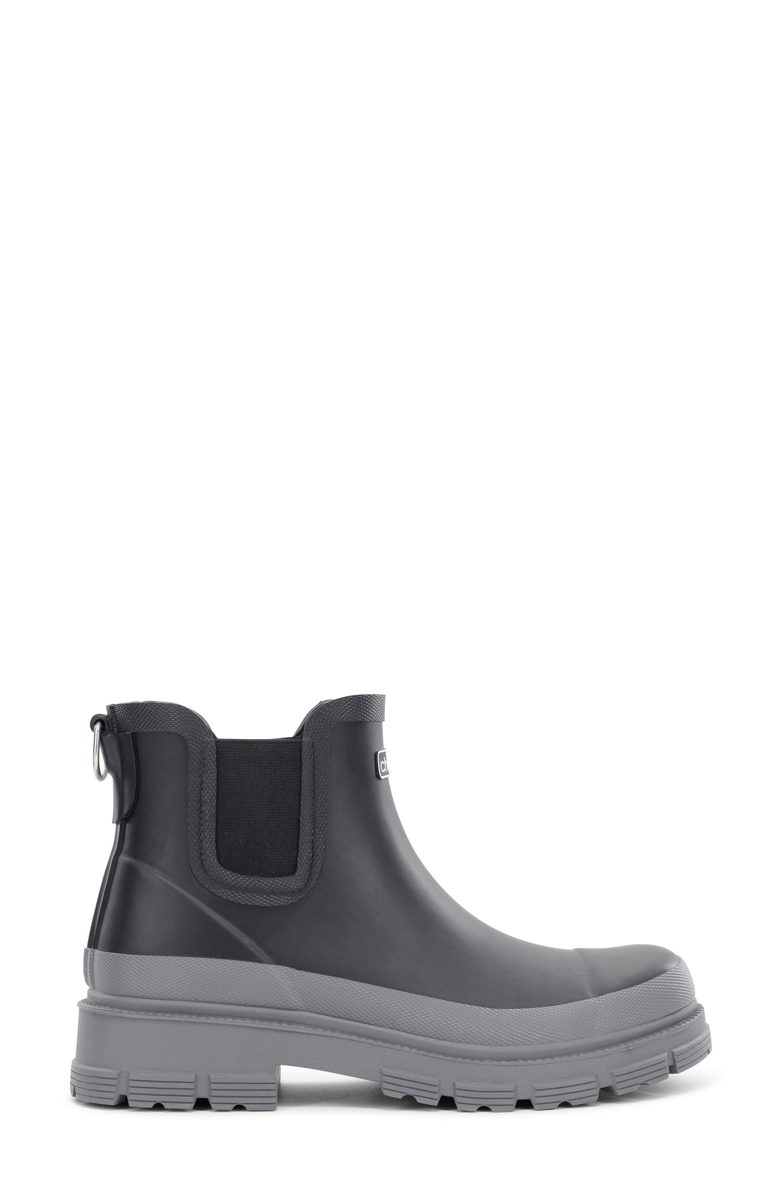 Chooka Storm Chelsea Boot, Alternate, color, Black/ Charcoal