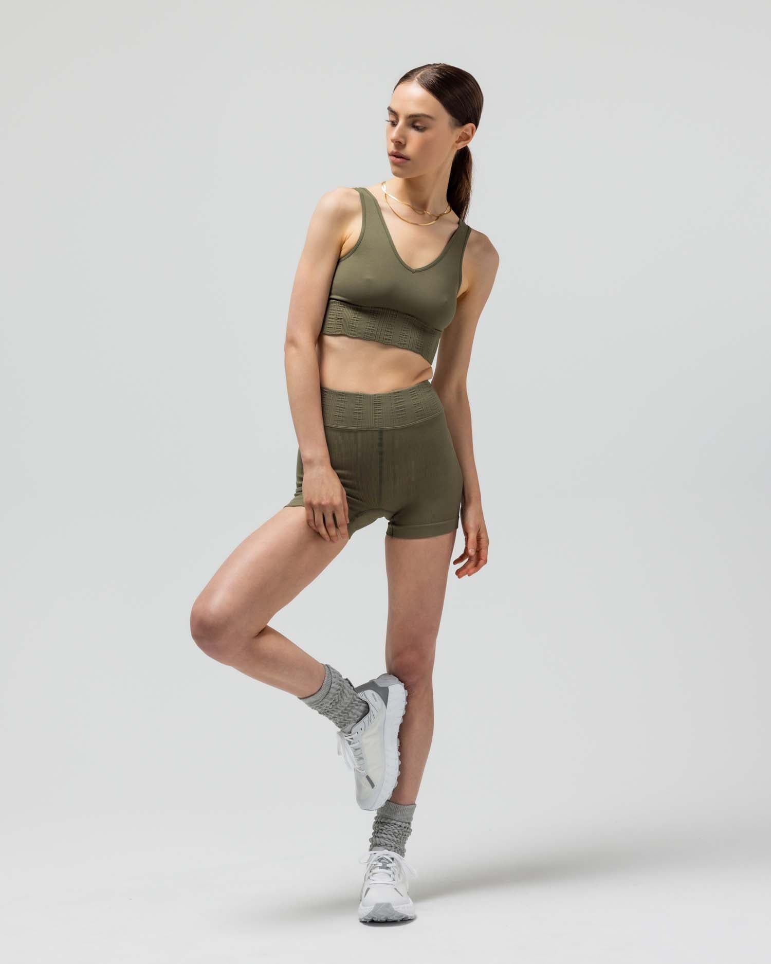 Ribbed Biker Short - image 5