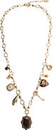 MANGO Mixed Charm Necklace