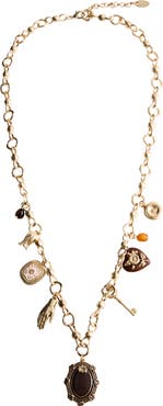 MANGO Mixed Charm Necklace
