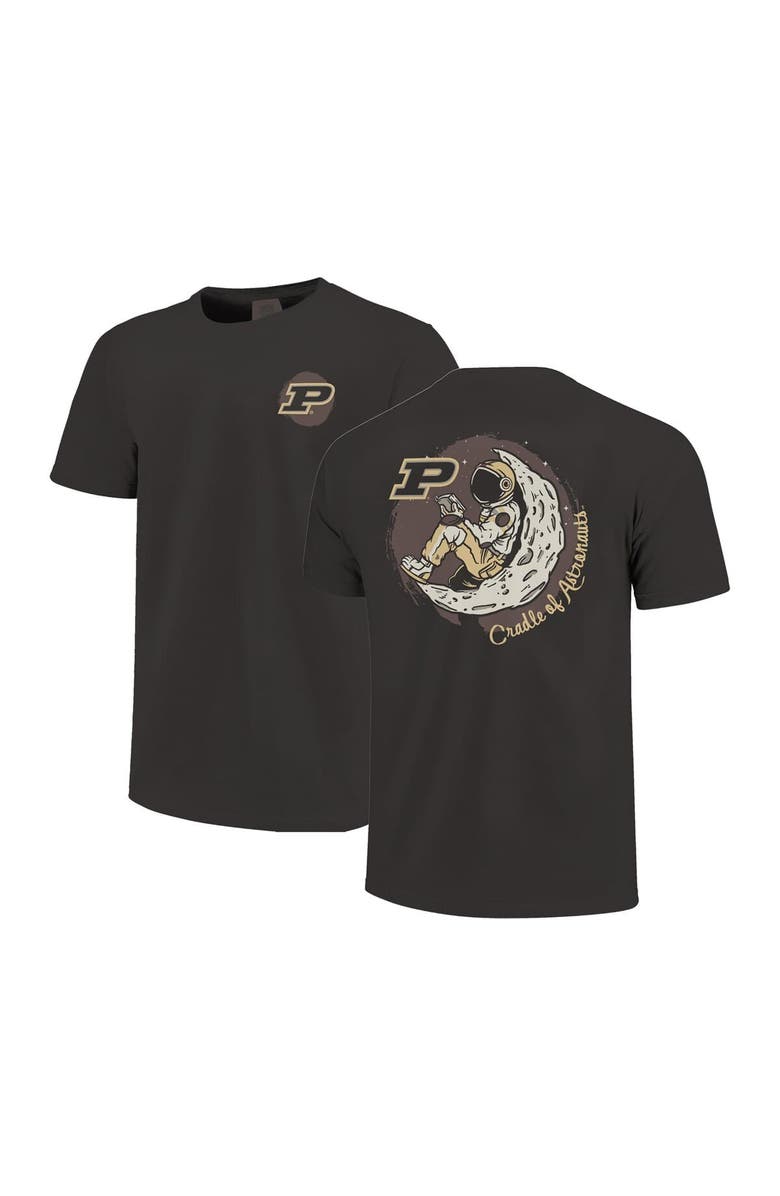 IMAGE ONE Men's Black Purdue Boilermakers Hyper Local T-Shirt, Main, color, Black