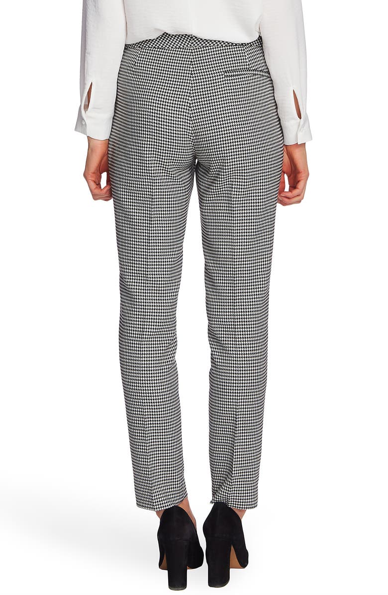 Vince Camuto Houndstooth Ankle Pants, Alternate, color, 