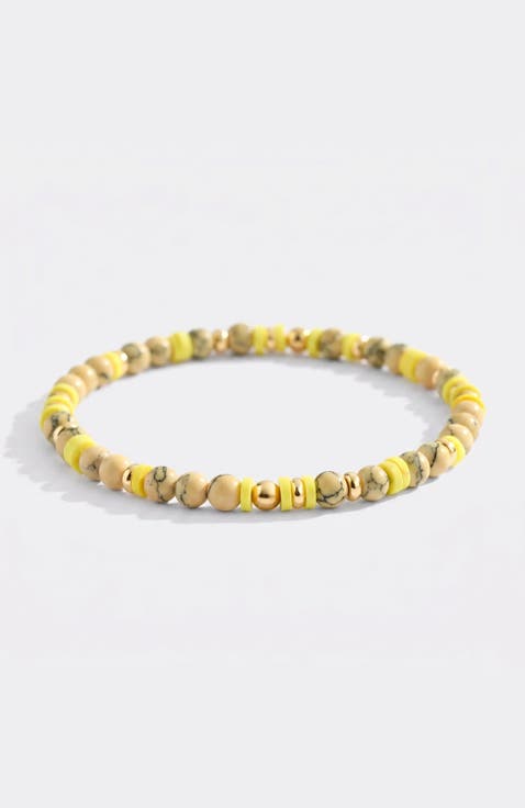 Stacking Birthstone Beaded Bracelet