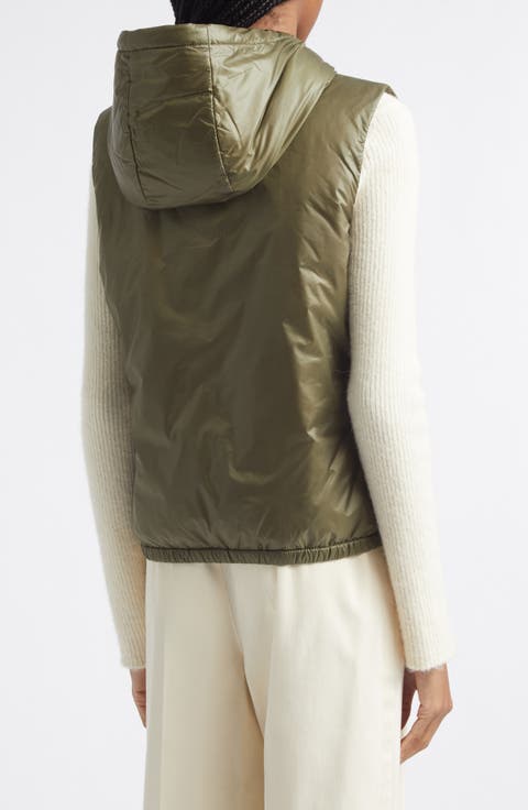 Lansette Hooded Down Vest