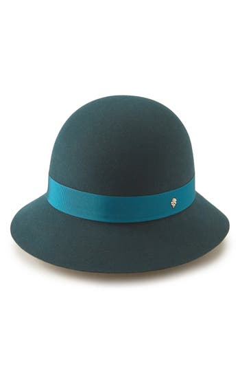 Helen Kaminski Etta Conscious Merino Wool Hat In Green