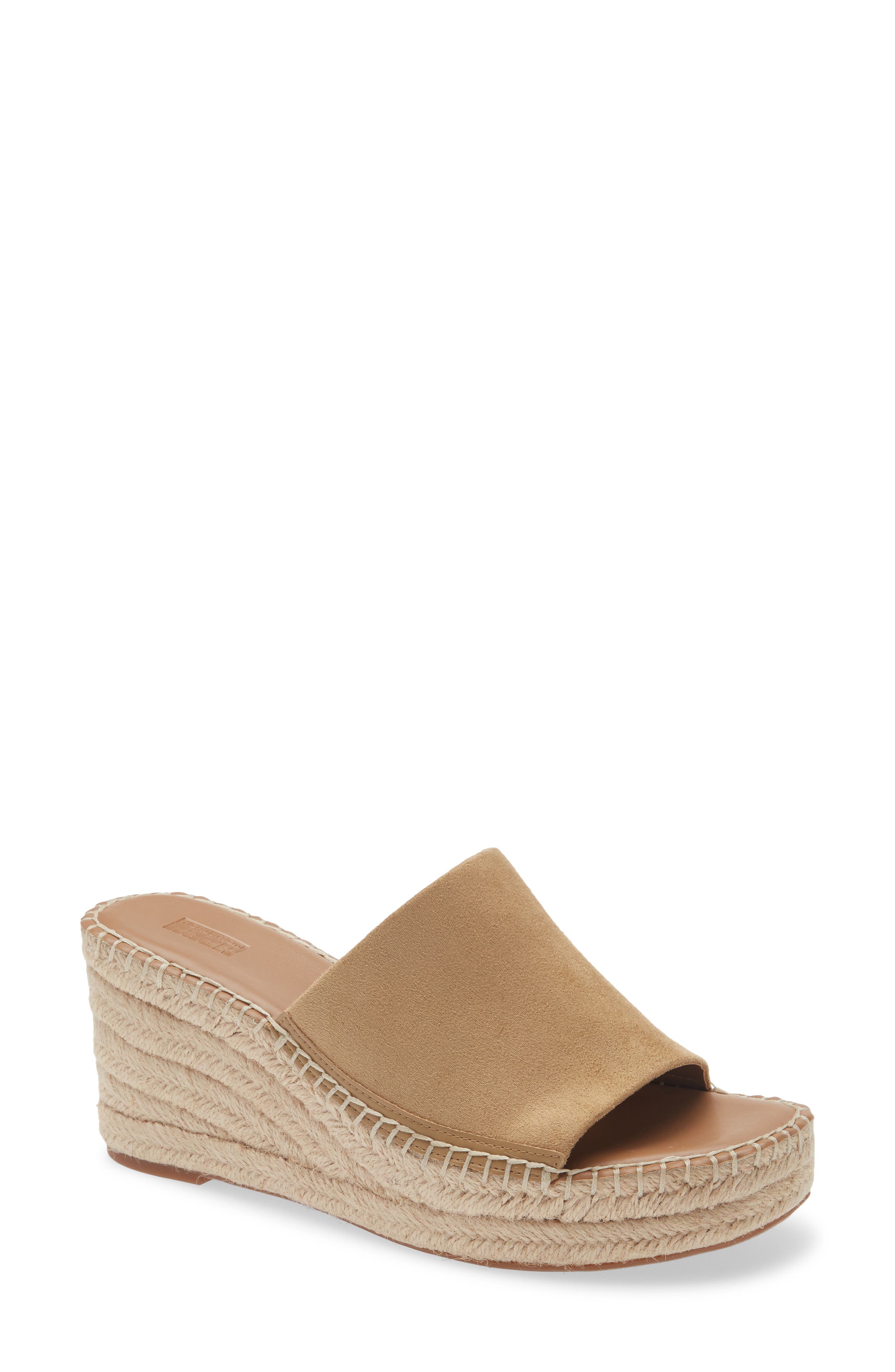 Nordstrom Rack Claire Jute Wedge Slide Sandal In Multi