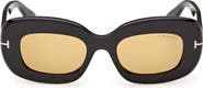 TOM FORD Islay 50mm Small Rectangular Sunglasses