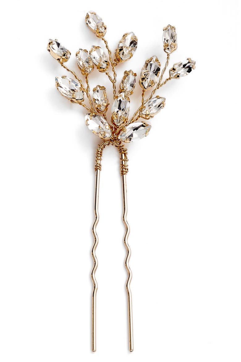 Fernada Hairpin, Main, color, GOLD