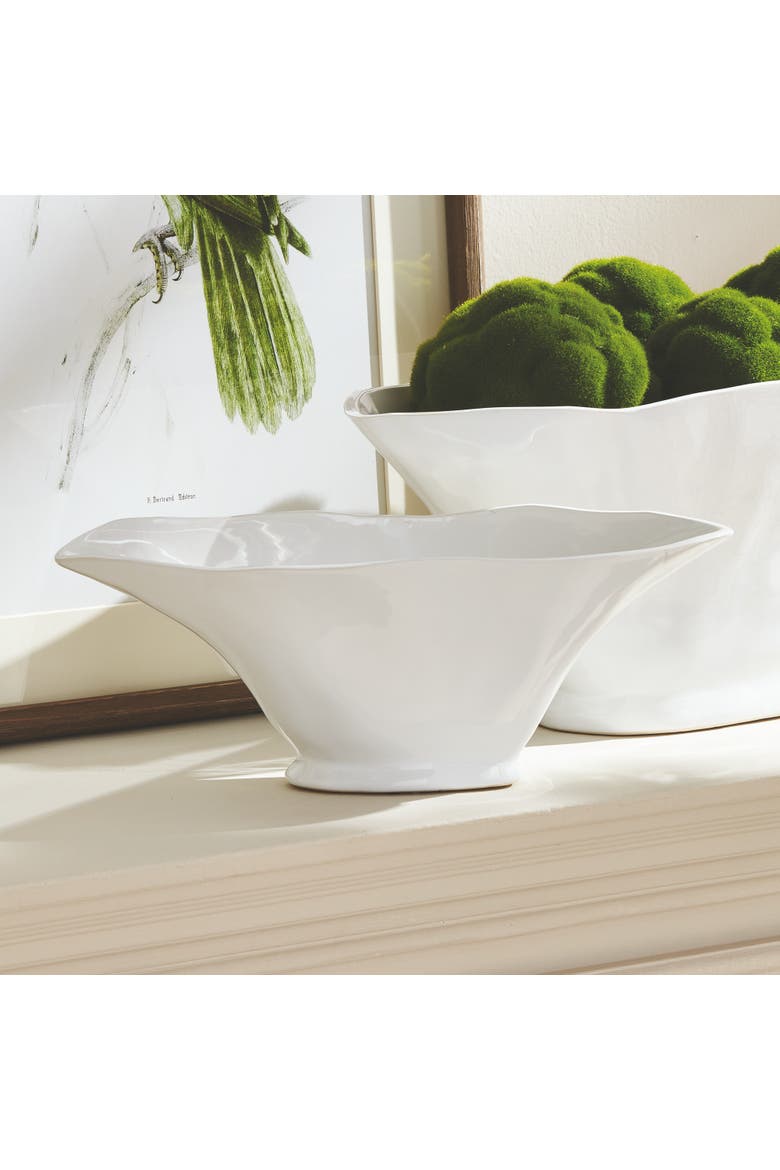 Madara Oval Vase, Alternate, color, White